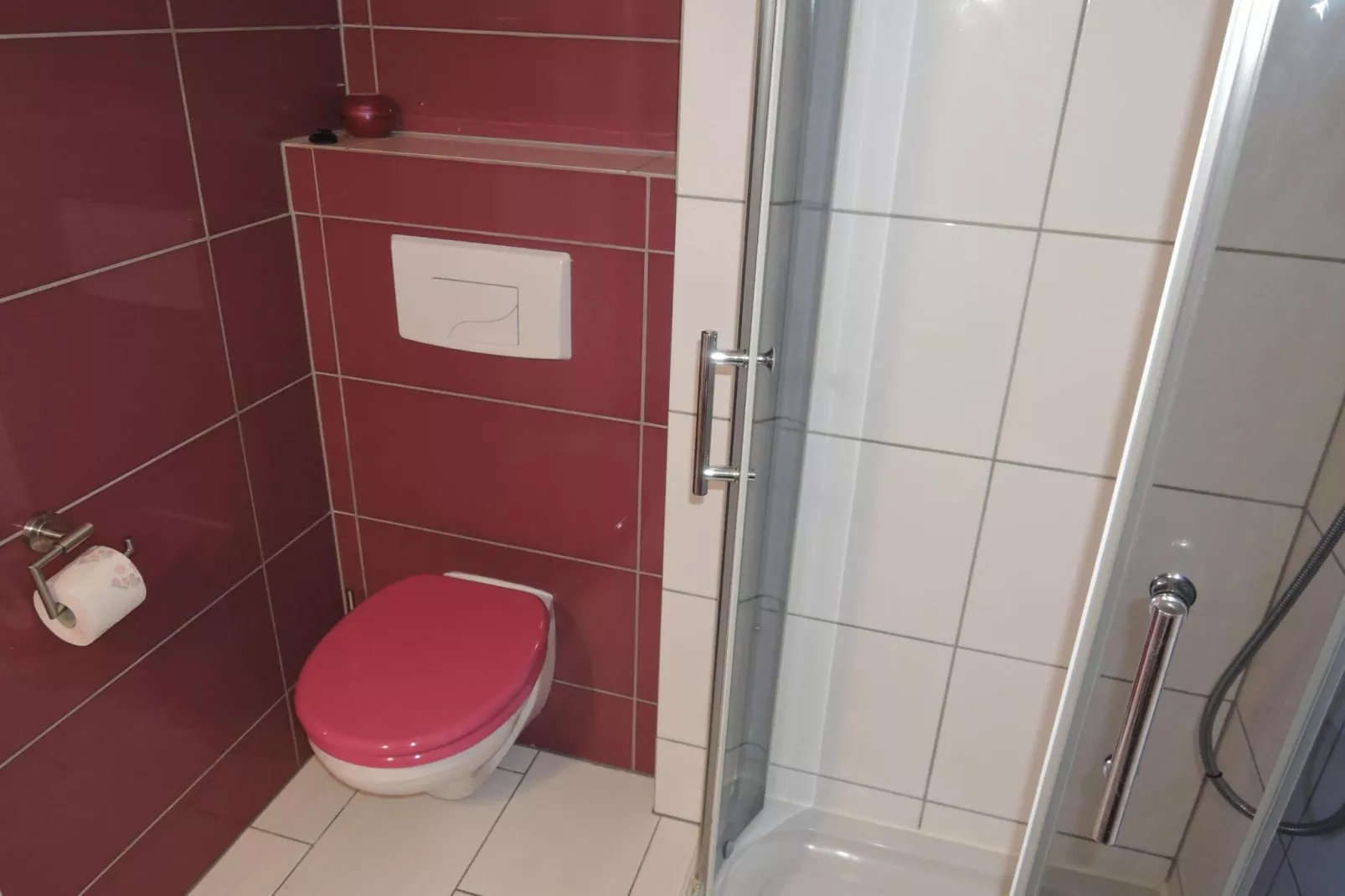 Apartament 4 osobowy fioletowy biskupi-Bathroom