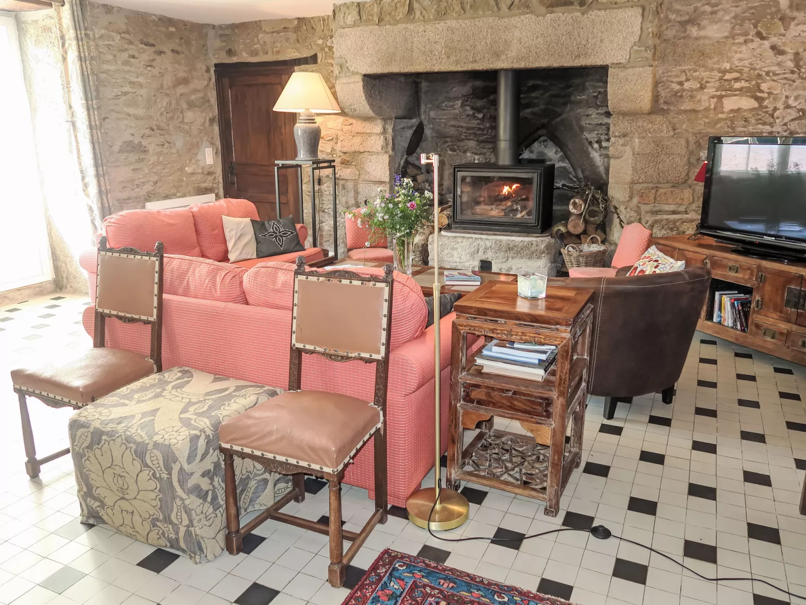 La Manoir du Moros-Inside