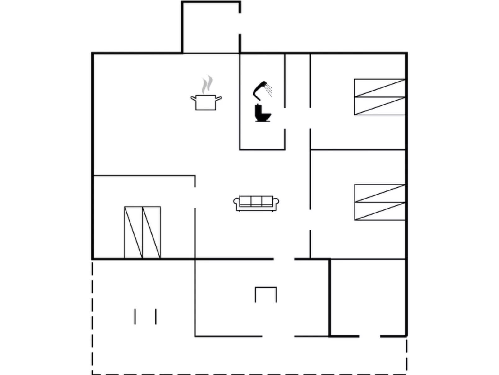 "Ansine" - 500m from the sea-Inside