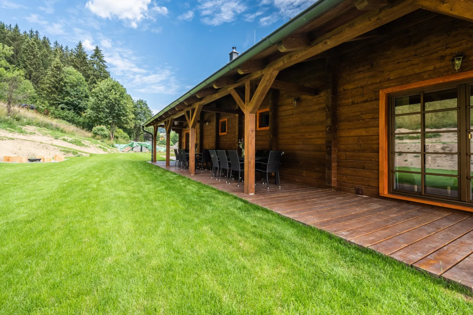 Velké Karlovice MKR545-Terrasse