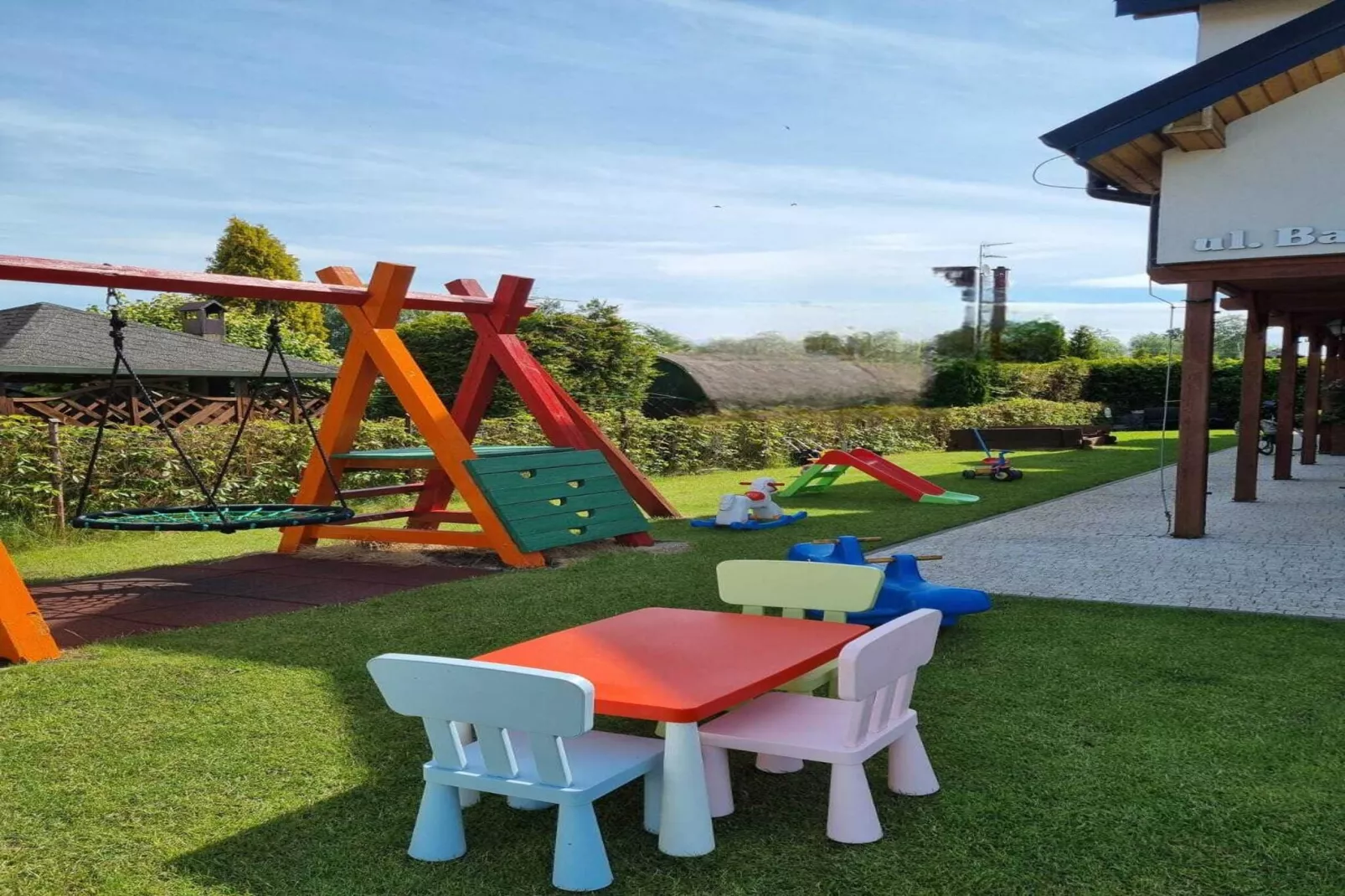 Domki wakacyjne STANDARD dla 4 osób Sarbinowo-Park facilities