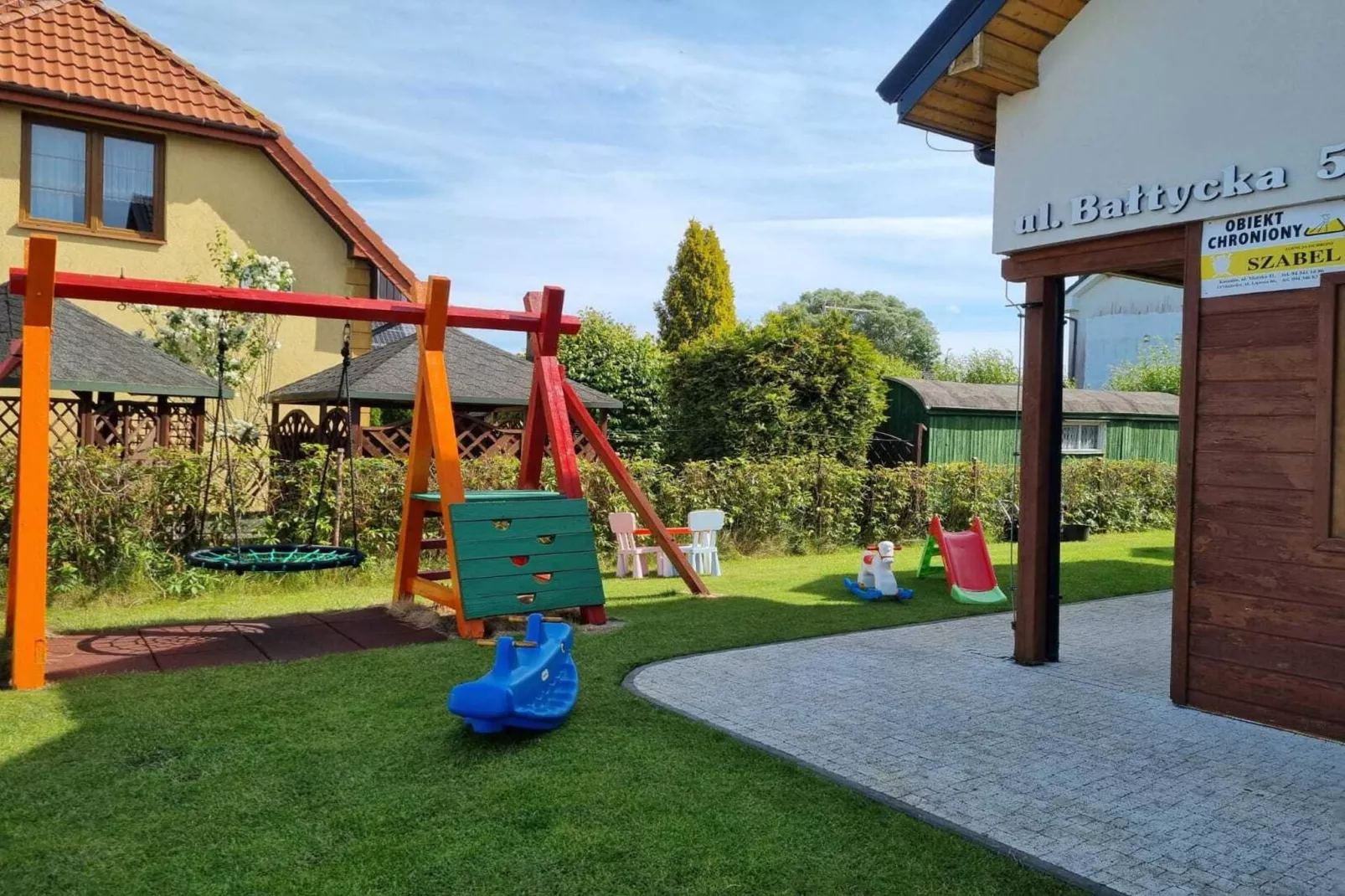Domki wakacyjne STANDARD dla 4 osób Sarbinowo-Park facilities