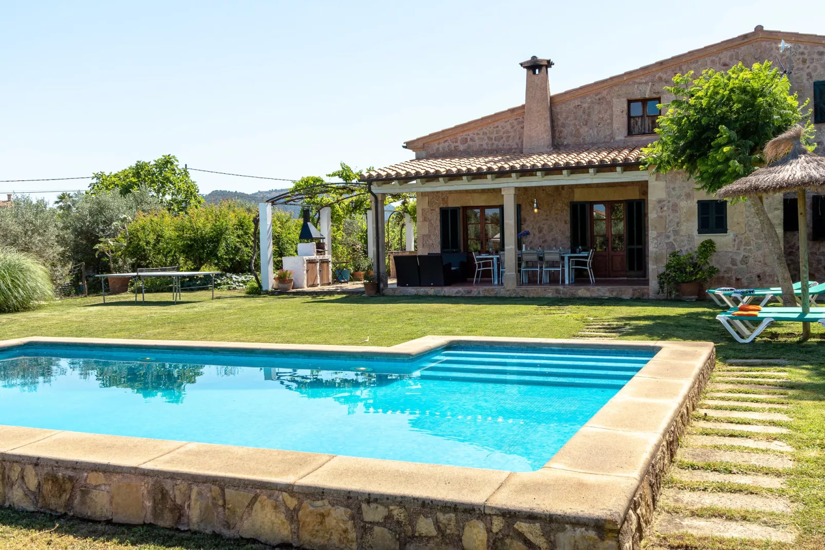 Cal Mercader Gran Villa con Piscina y Jardín-Schwimmbad