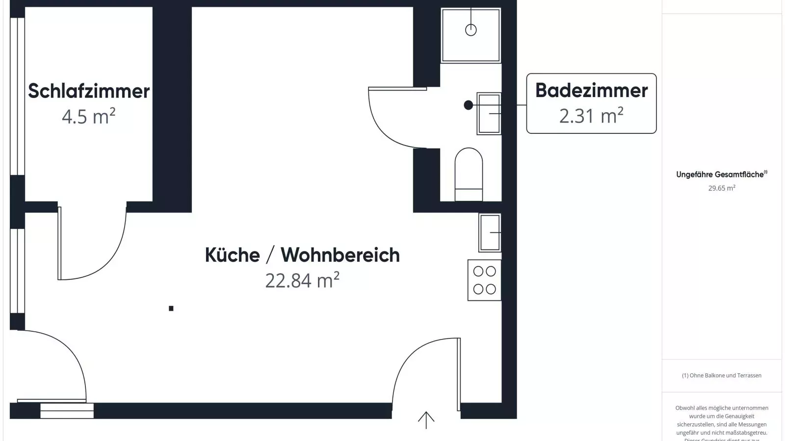 Bellavista Apartment 3-Grundriss