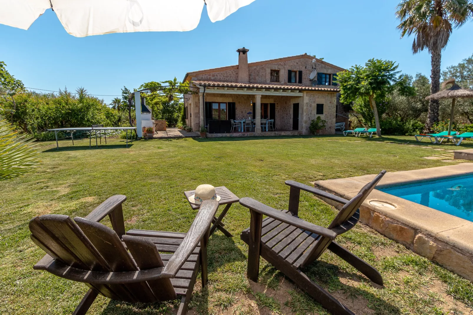 Cal Mercader Gran Villa con Piscina y Jardín-Gärten Sommer