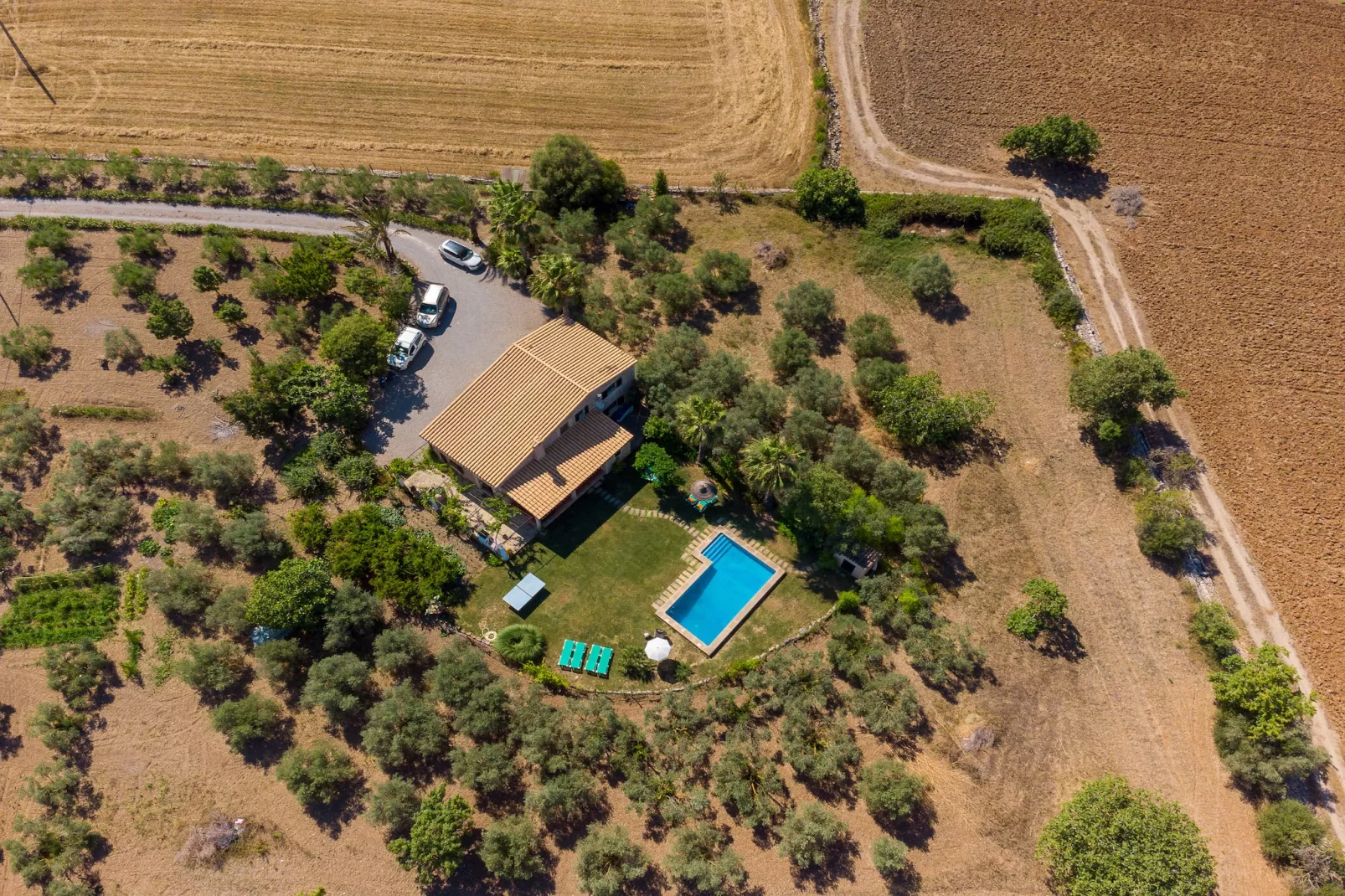 Cal Mercader Gran Villa con Piscina y Jardín-Außenbereich