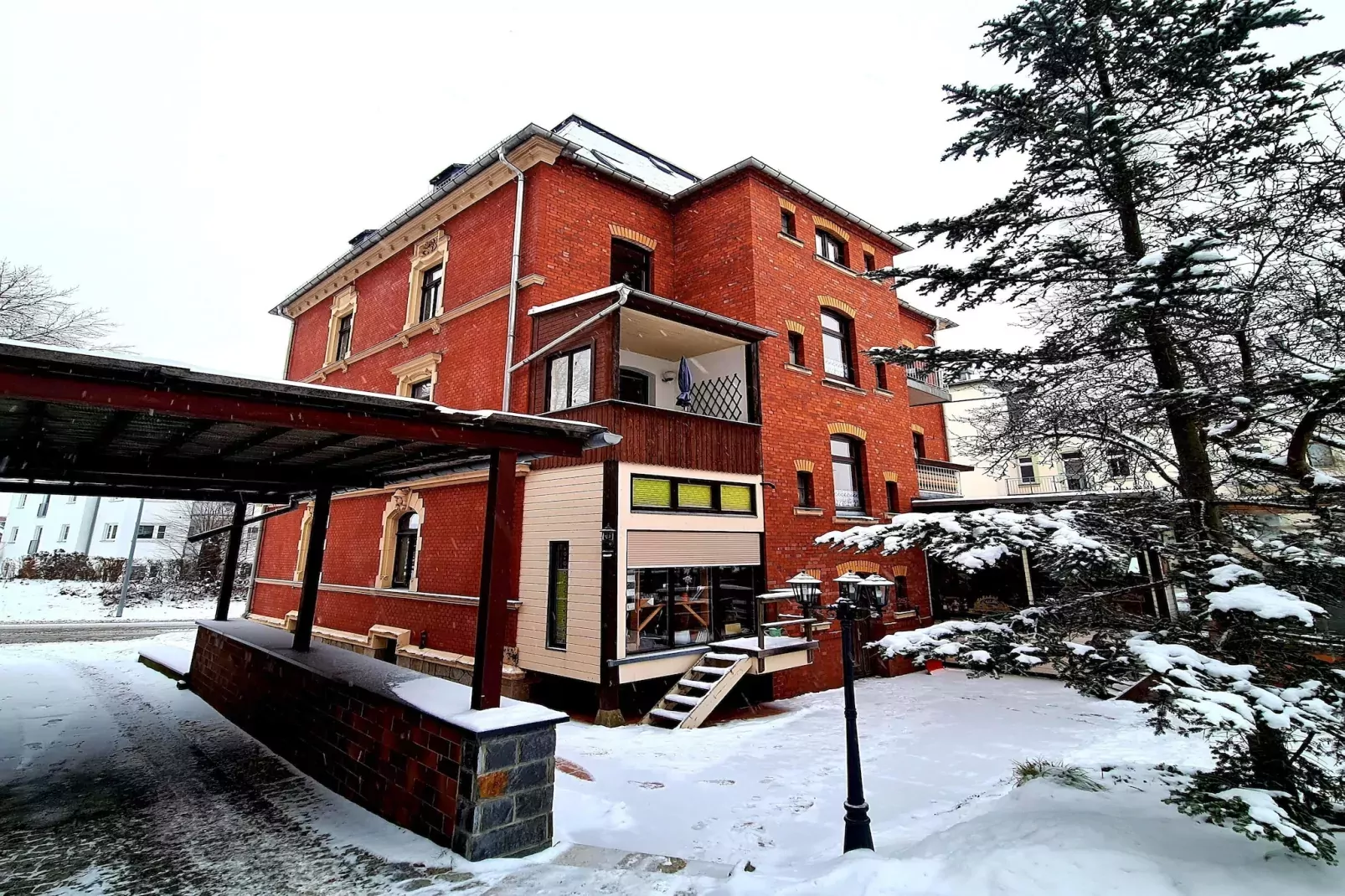 Ferienwohnung Goller im Vogtland/Sachsen-Area winter 20km