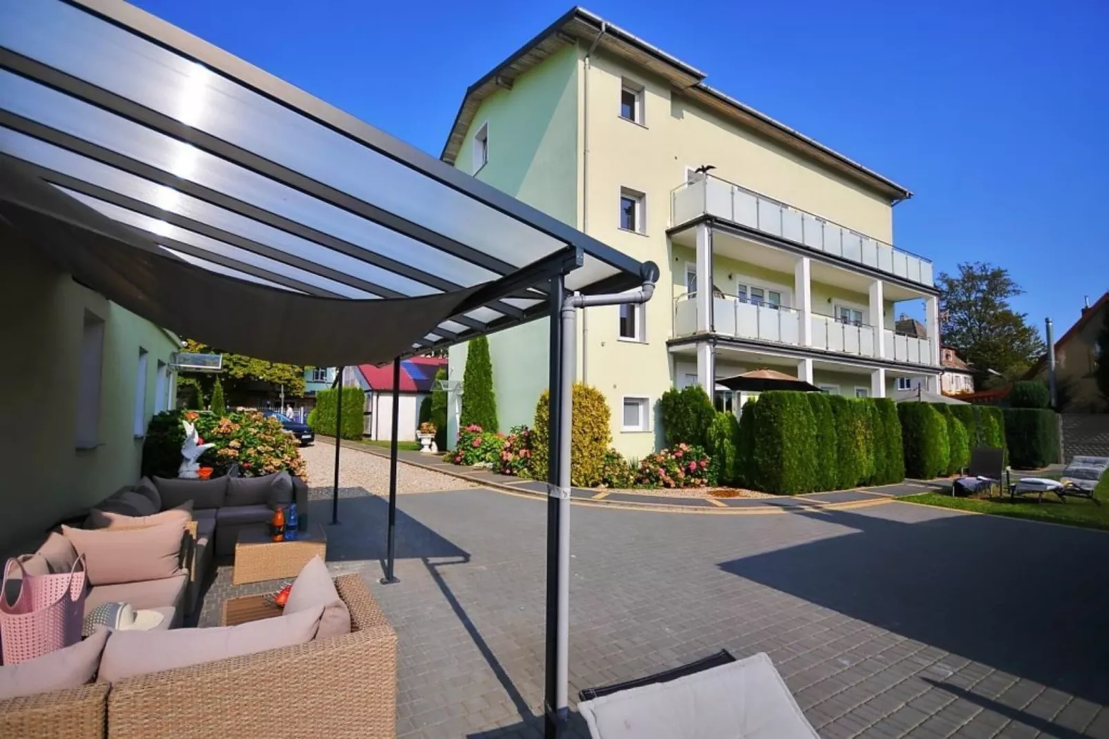 	Studio 2-osobowe nr 2 17 m2 na poddaszu Ustronie Morskie-Exterior summer