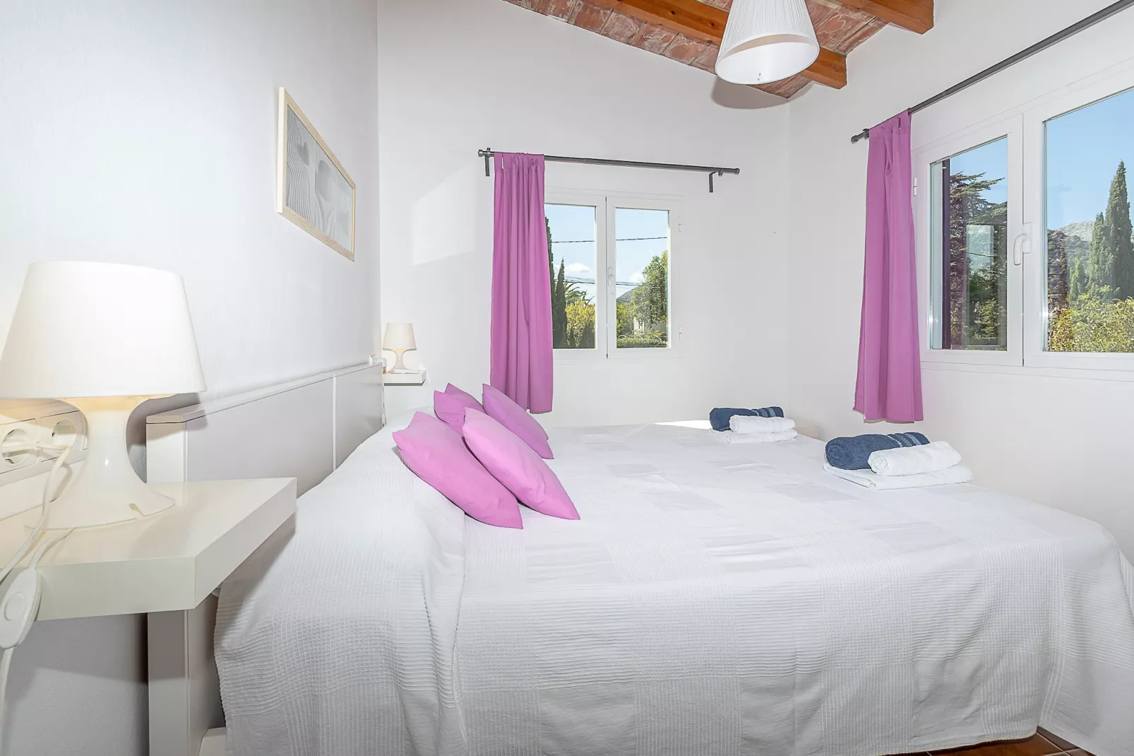 VILLA LAS PALMERAS IDEAL PARA TELETRABAJAR EN POLL-Bedroom