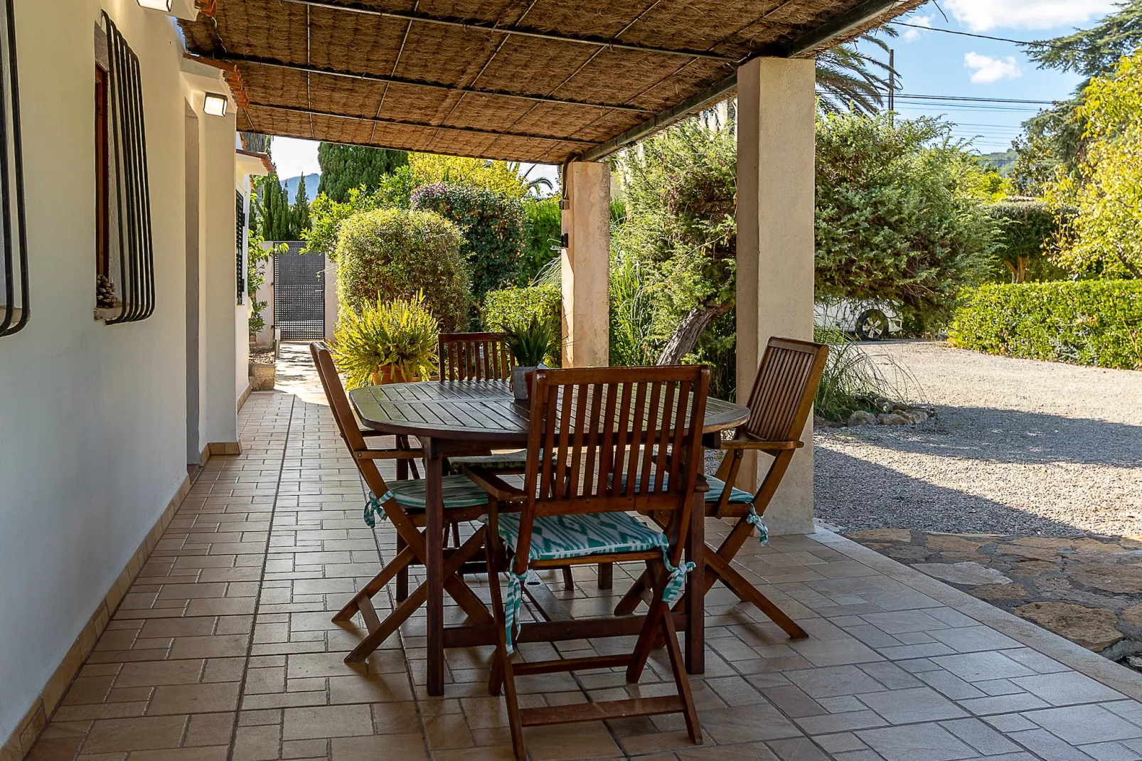 VILLA LAS PALMERAS IDEAL PARA TELETRABAJAR EN POLL-Terrace balcony