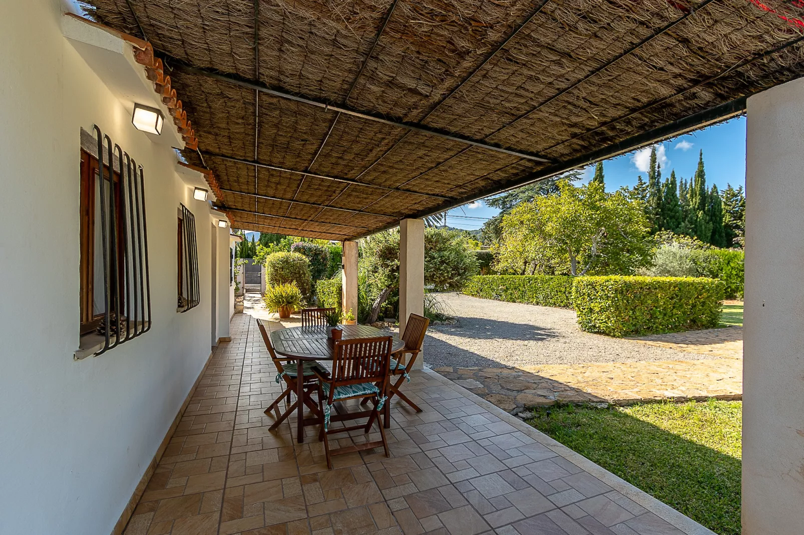 VILLA LAS PALMERAS IDEAL PARA TELETRABAJAR EN POLL-Terrace balcony