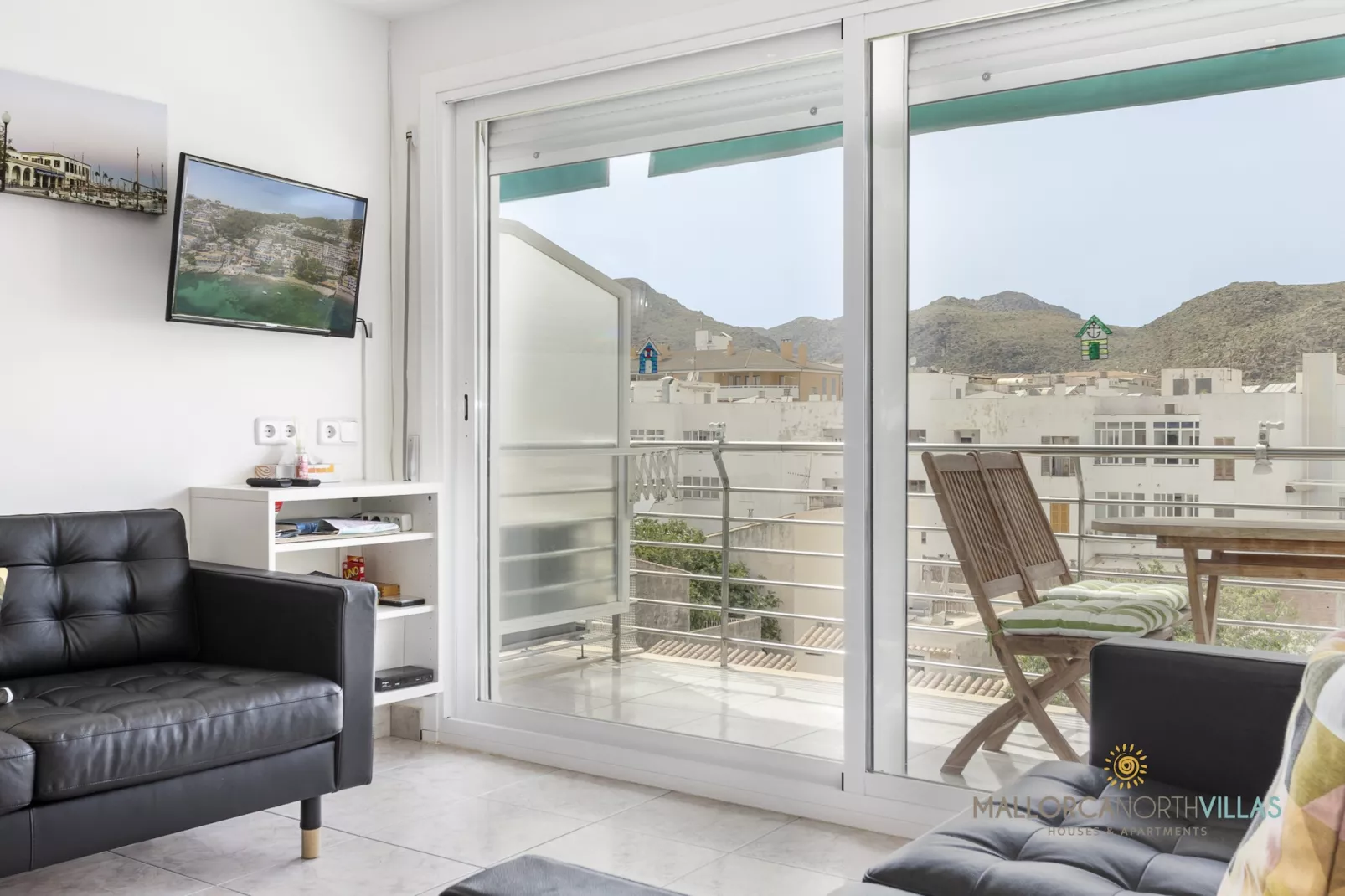 Can Watson Apartamento en Puerto de Pollensa-Living room