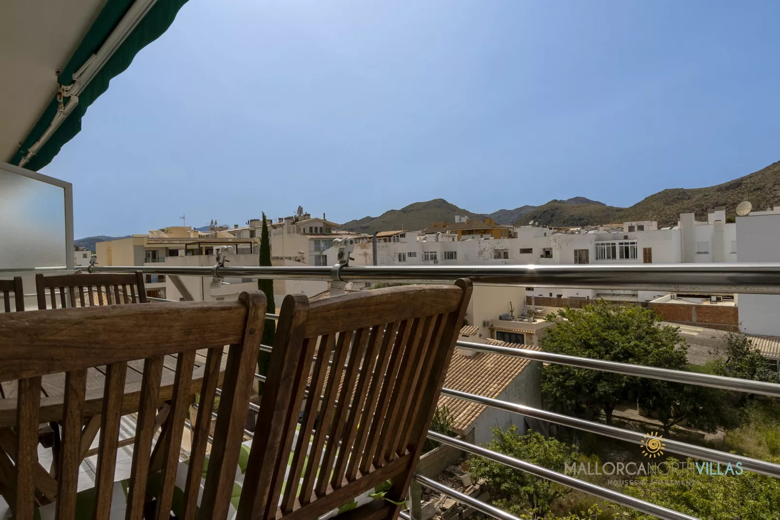Can Watson Apartamento en Puerto de Pollensa-Terrace balcony