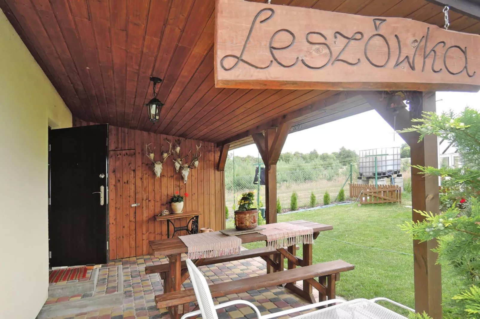Holiday home Kolczewo Leszowka-Terrace balcony