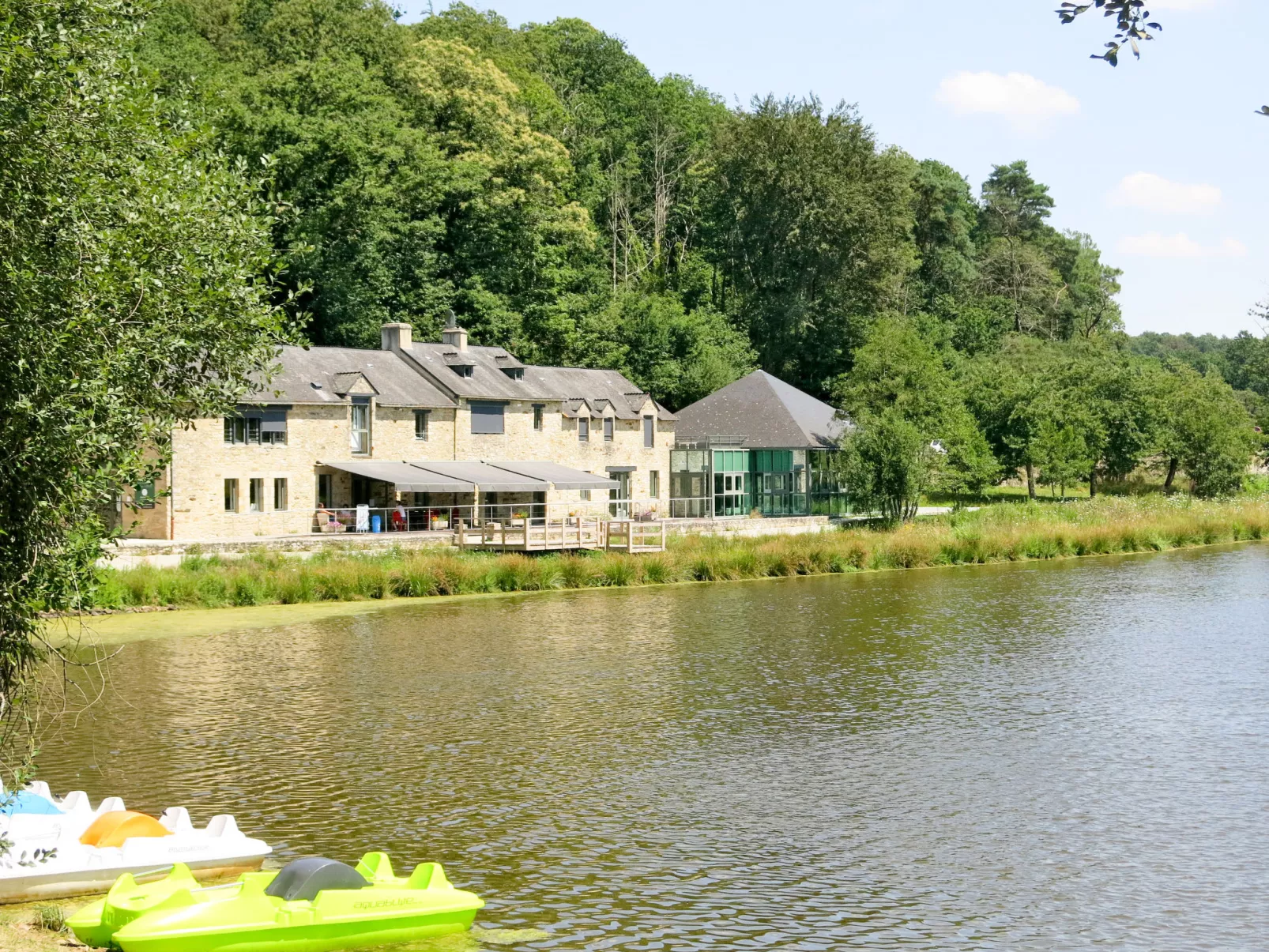 Le Moulin Neuf-2 Pers.-Draußen