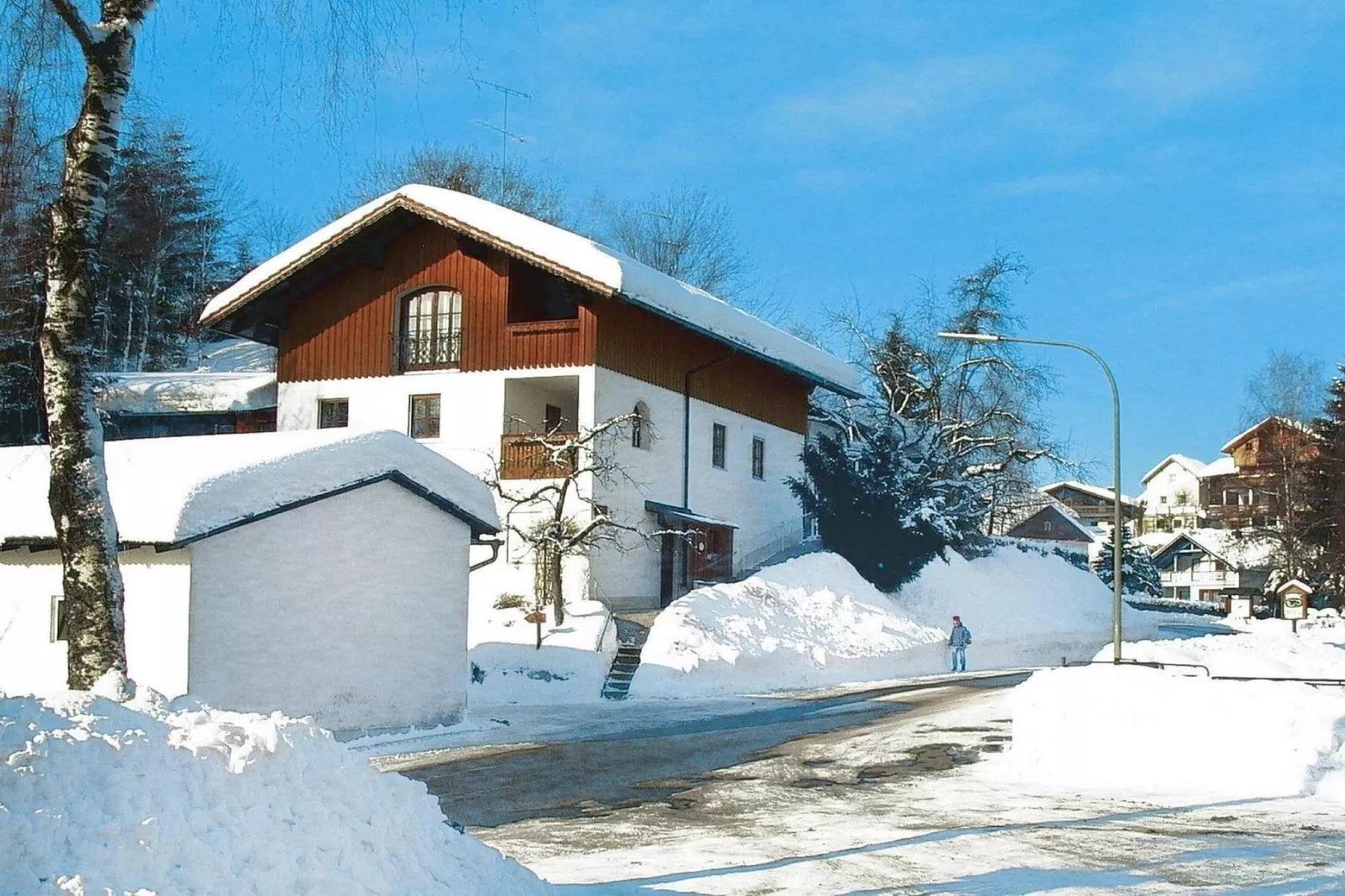 Holiday flats Haus am Wald Zenting-Wohnung für 4 Personen 56 qm-Extérieur hiver