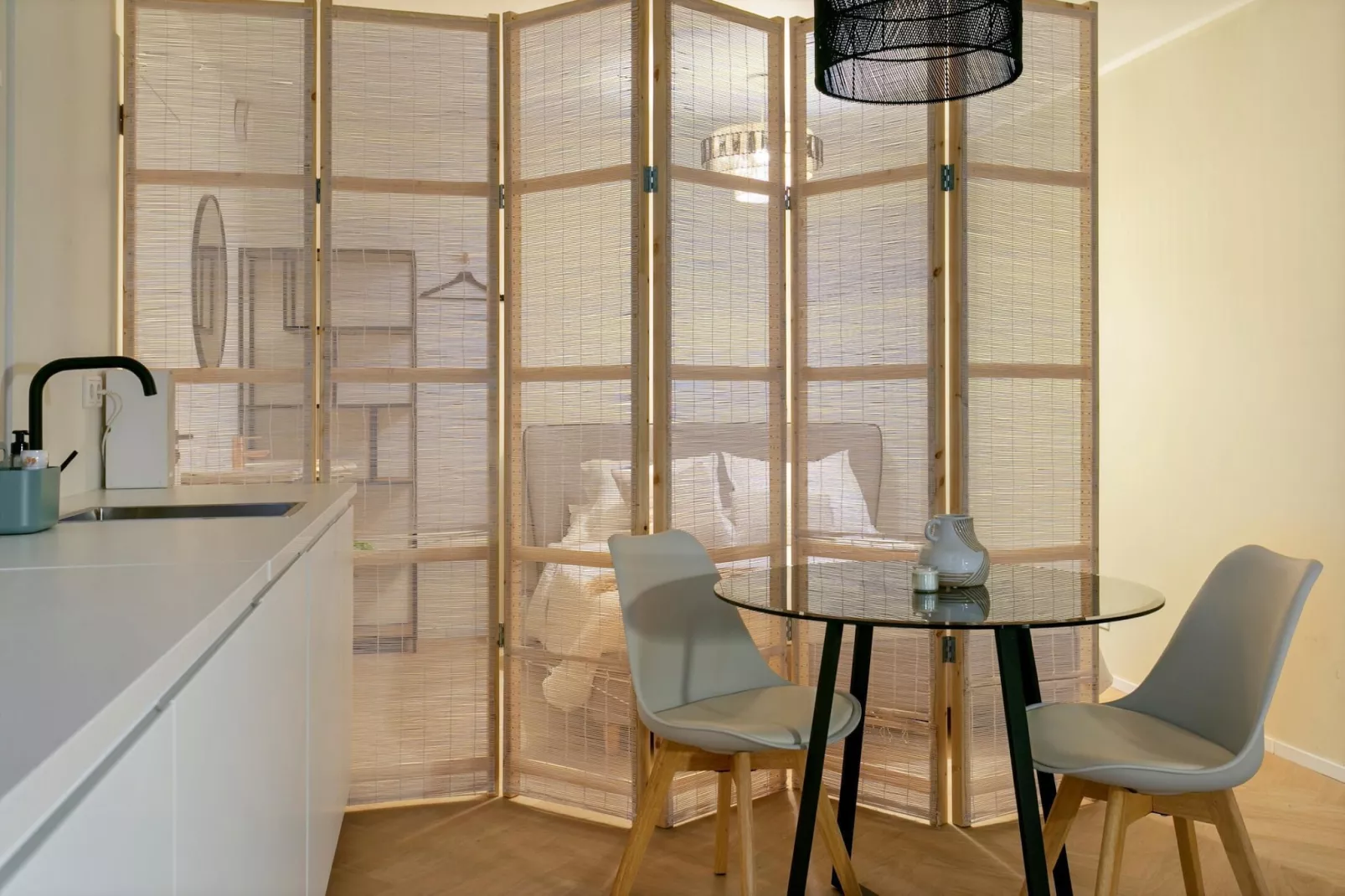 Duosuite Sand-Esszimmer