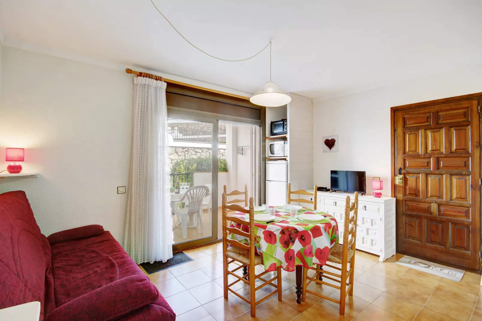 JARDINS 2  B Bj 27 Roses-Wohnzimmer