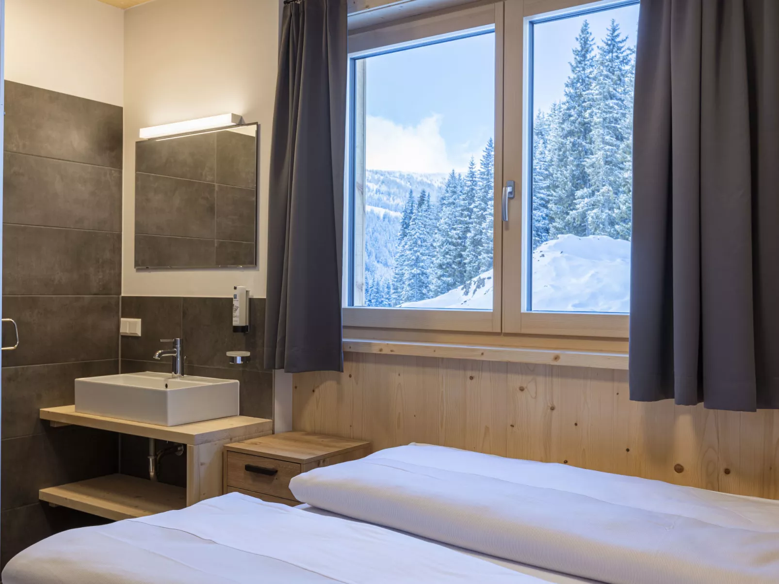 Mit 3 Schlafzimmer 6 Sauna-Drinnen