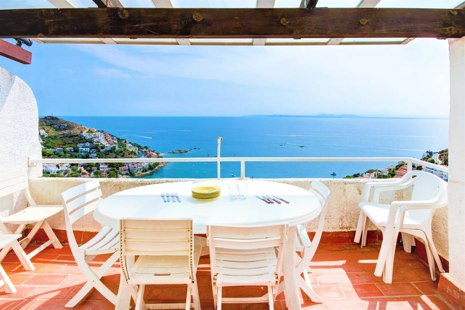 IBIZA BRAMER 9 Canyelles Roses-Terrace balcony
