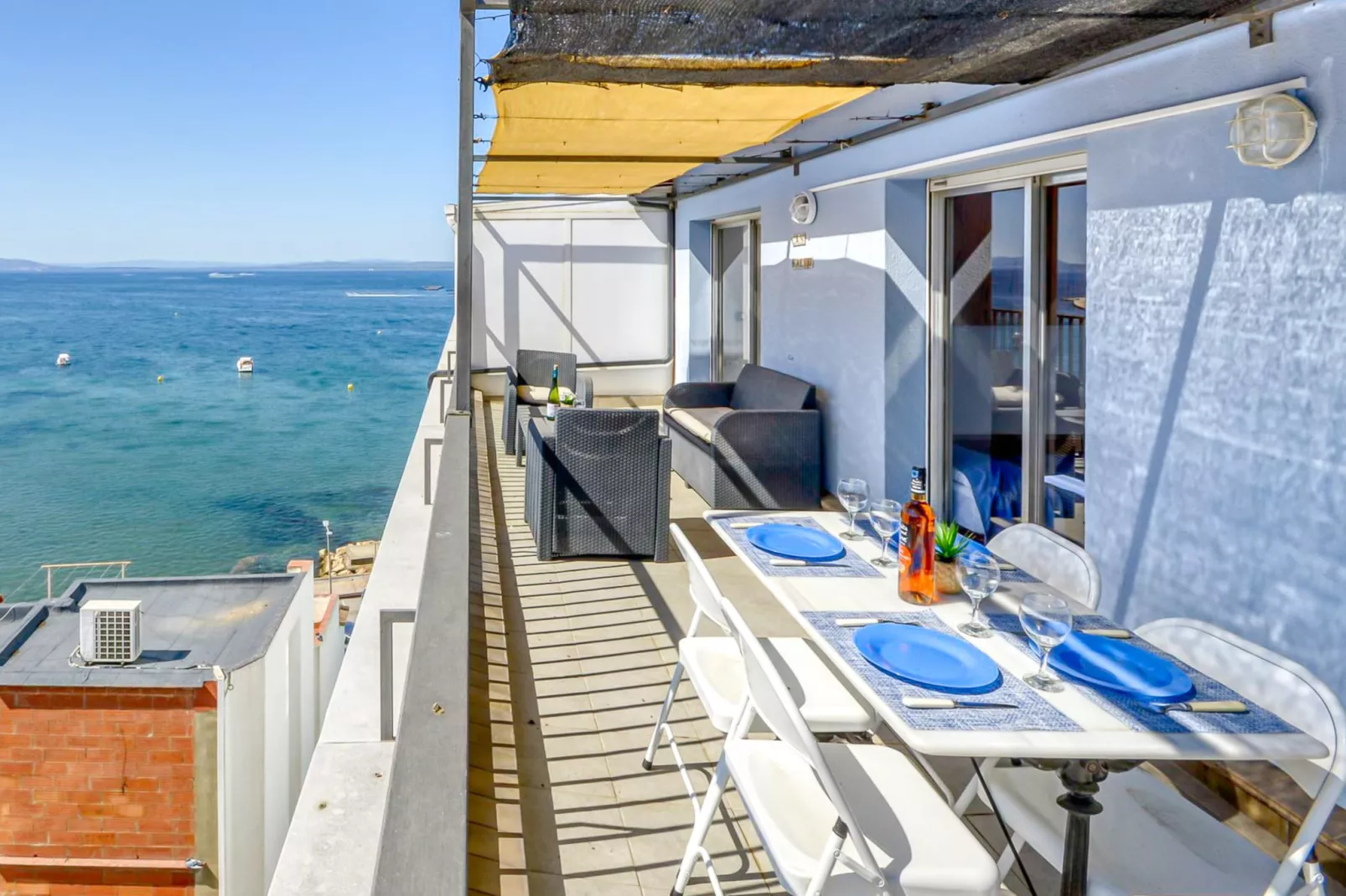 ESTRELLA DE MAR ATICO Roses-Terrassenbalkon