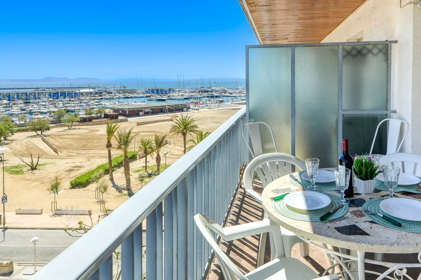 Av De Rhode 229 Roses-Terrace balcony