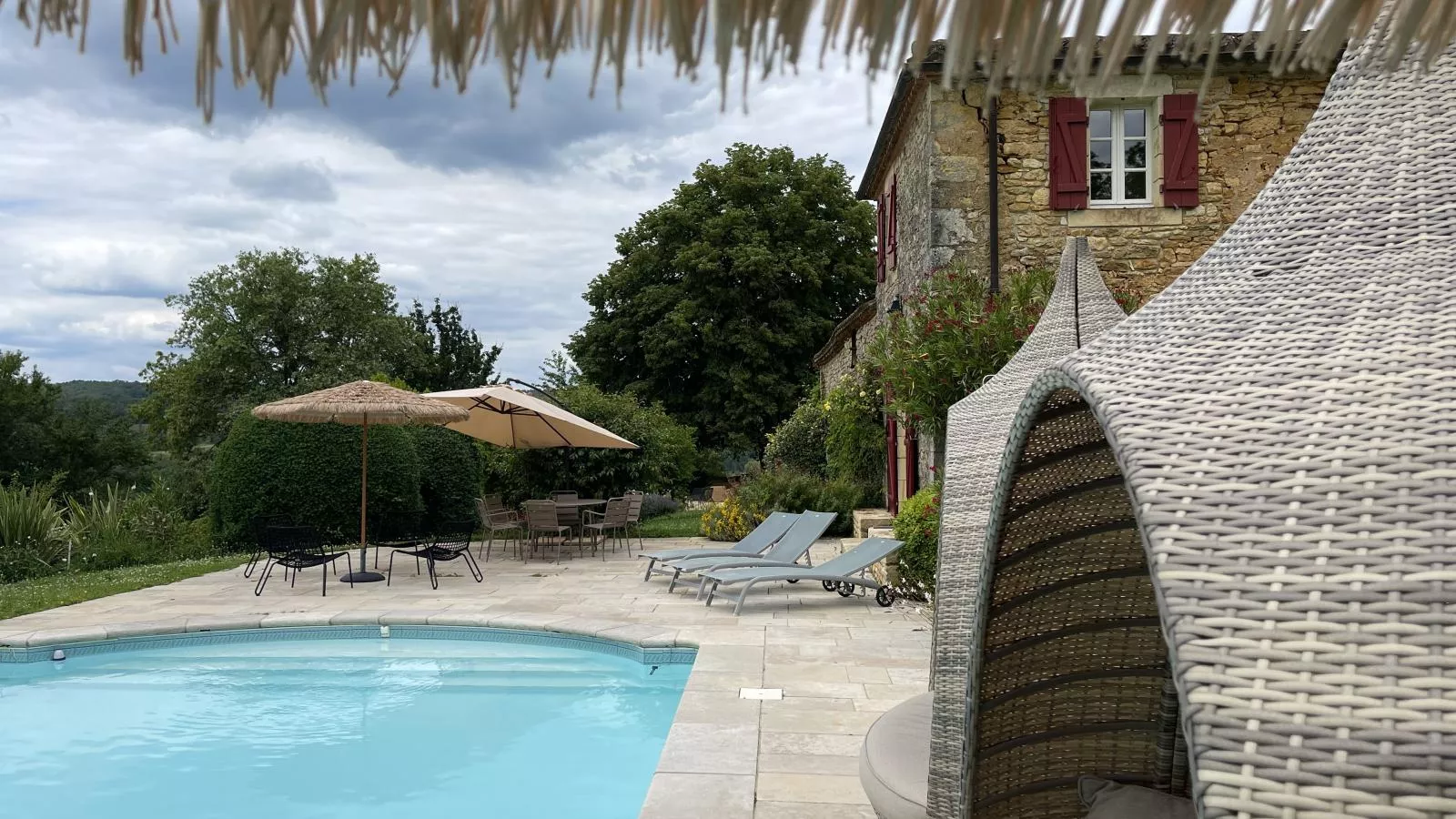 Domaine Saint Martin le Redon-Terrace balcony