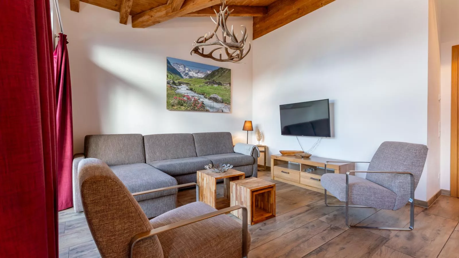Penthouse Maiskogel-view 224-Wohnzimmer