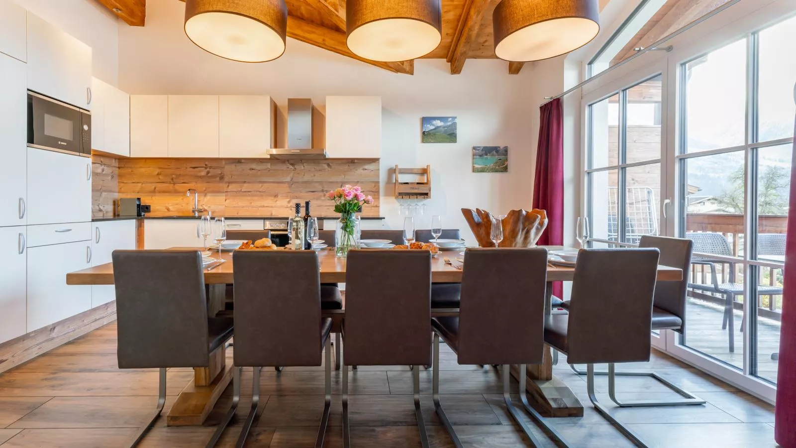 Penthouse Maiskogel-view 224-Esszimmer
