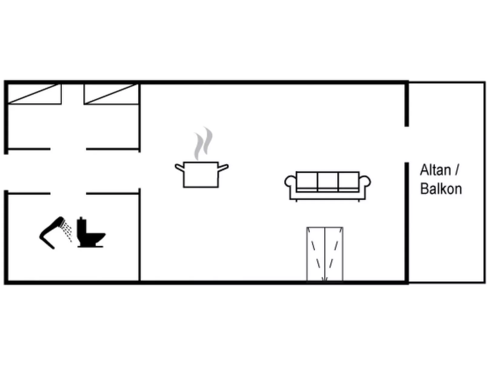 "Amaru" - 500m from the sea-Inside