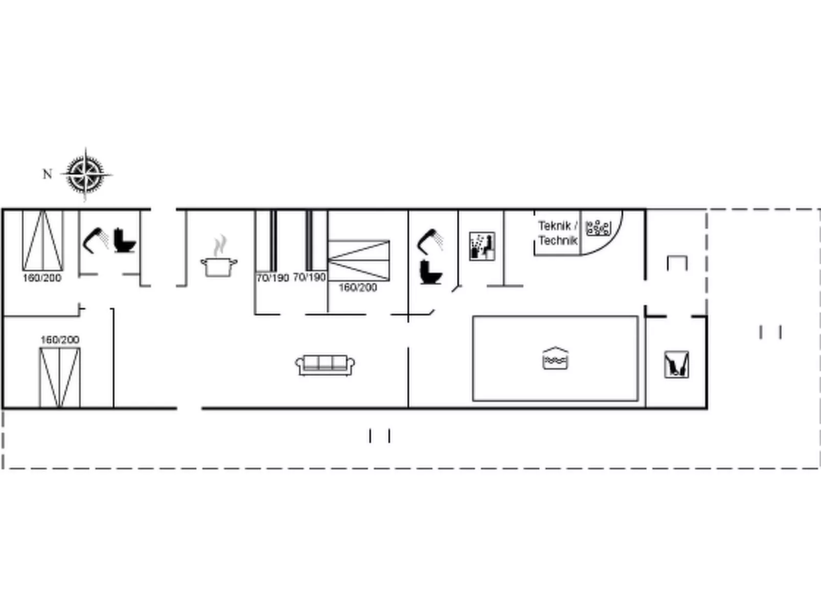 "Adrienne" - 490m from the sea-Inside
