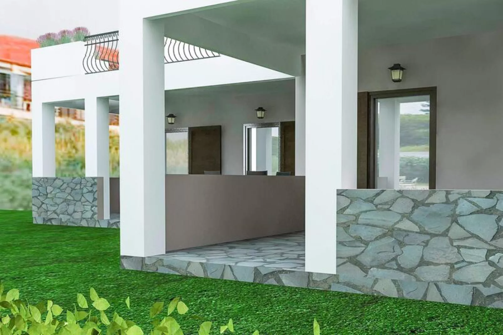 Holiday resort Asteris Village, Gerakini-Maisonette 150 qm-Extérieur été