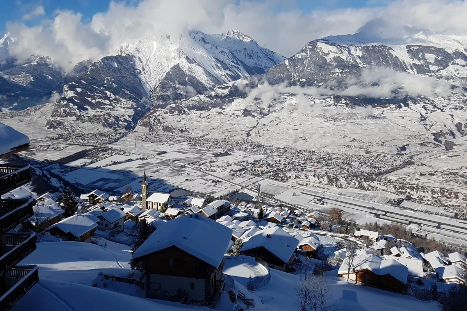 Hauts de Veysonnaz HV2 001 - SAUNA apartment 8 per-Area winter 5km