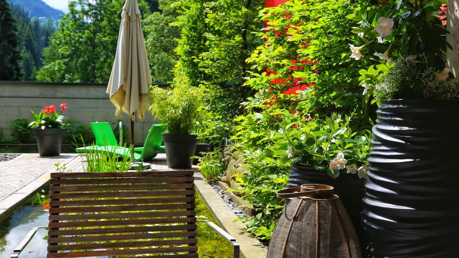 Im Wald-Gärten Sommer