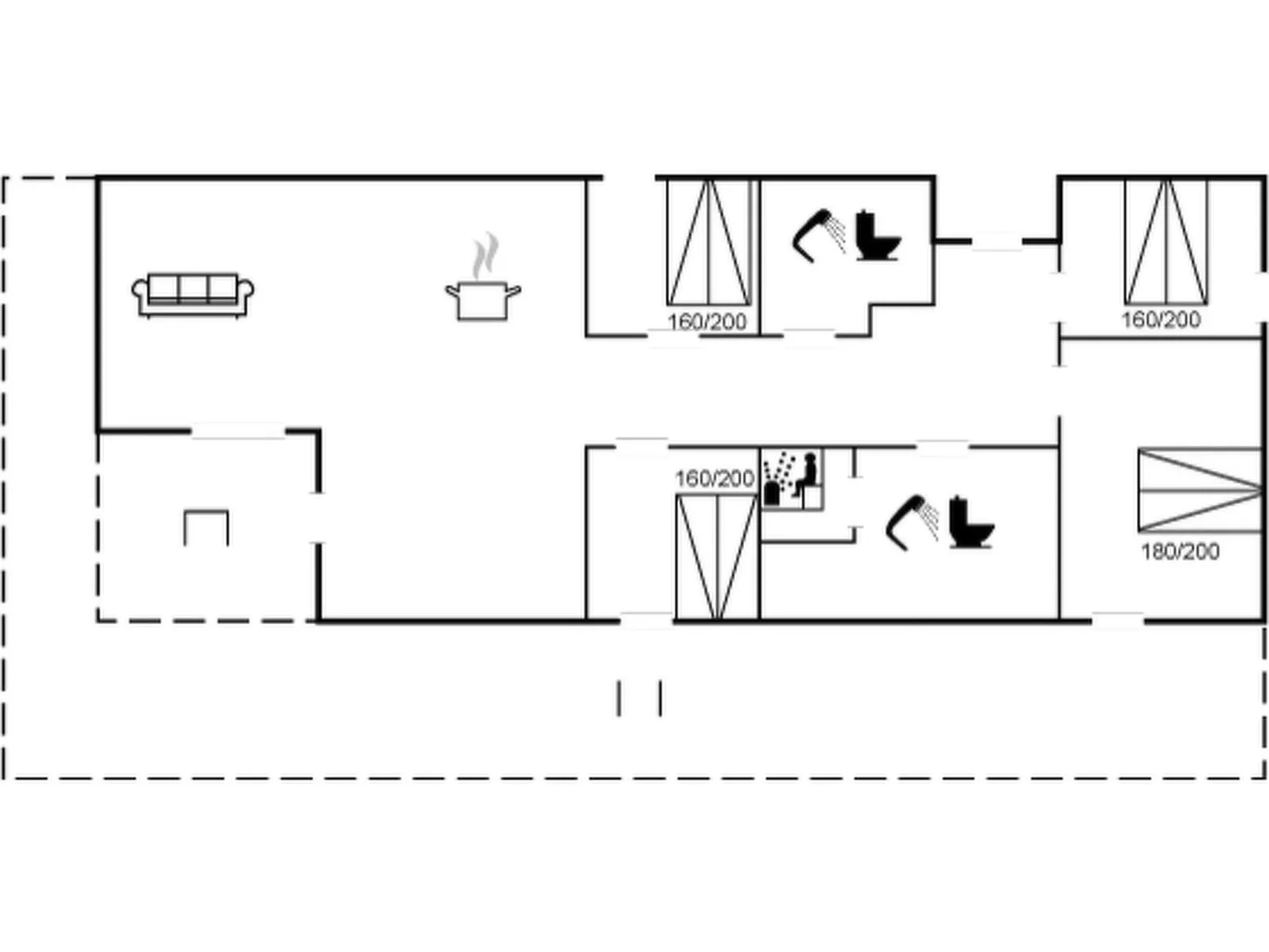 "Oke" - 350m from the sea-Inside