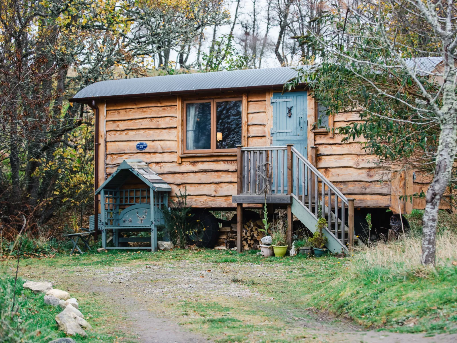 Shepherds Hut-Outside
