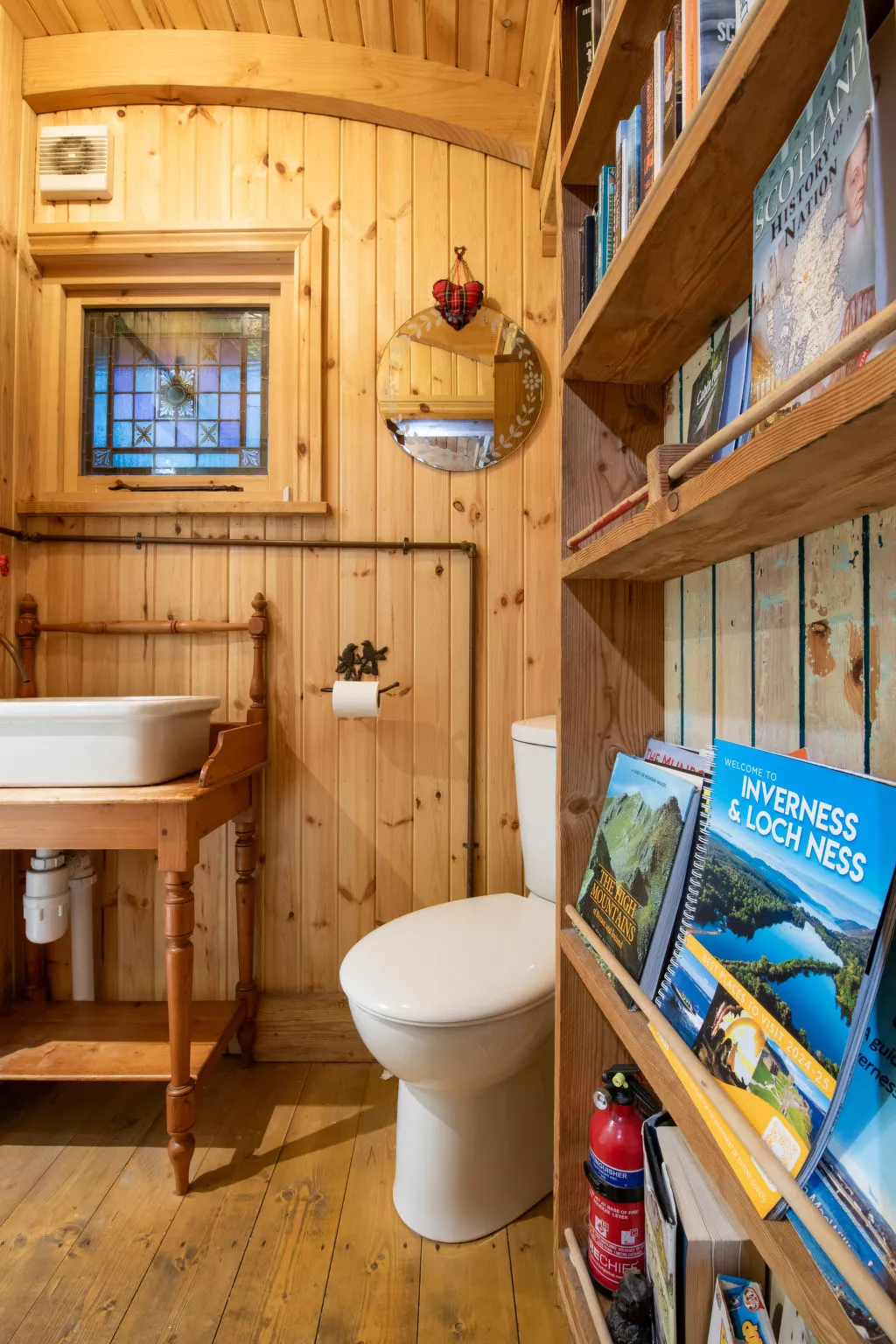 Shepherds Hut-Inside