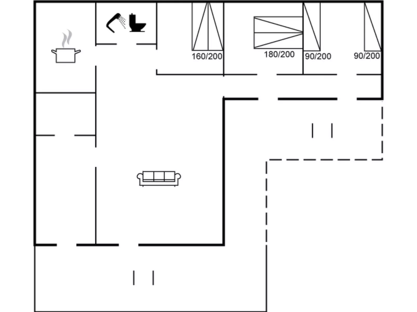 "Kanerva" - 350m from the sea-Inside