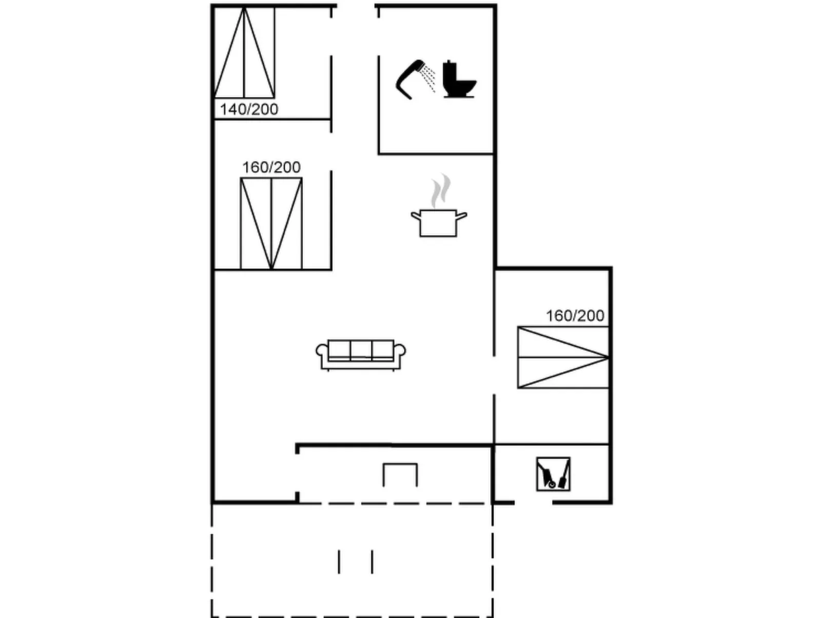 "Karlotta" - 2.2km from the sea-Inside