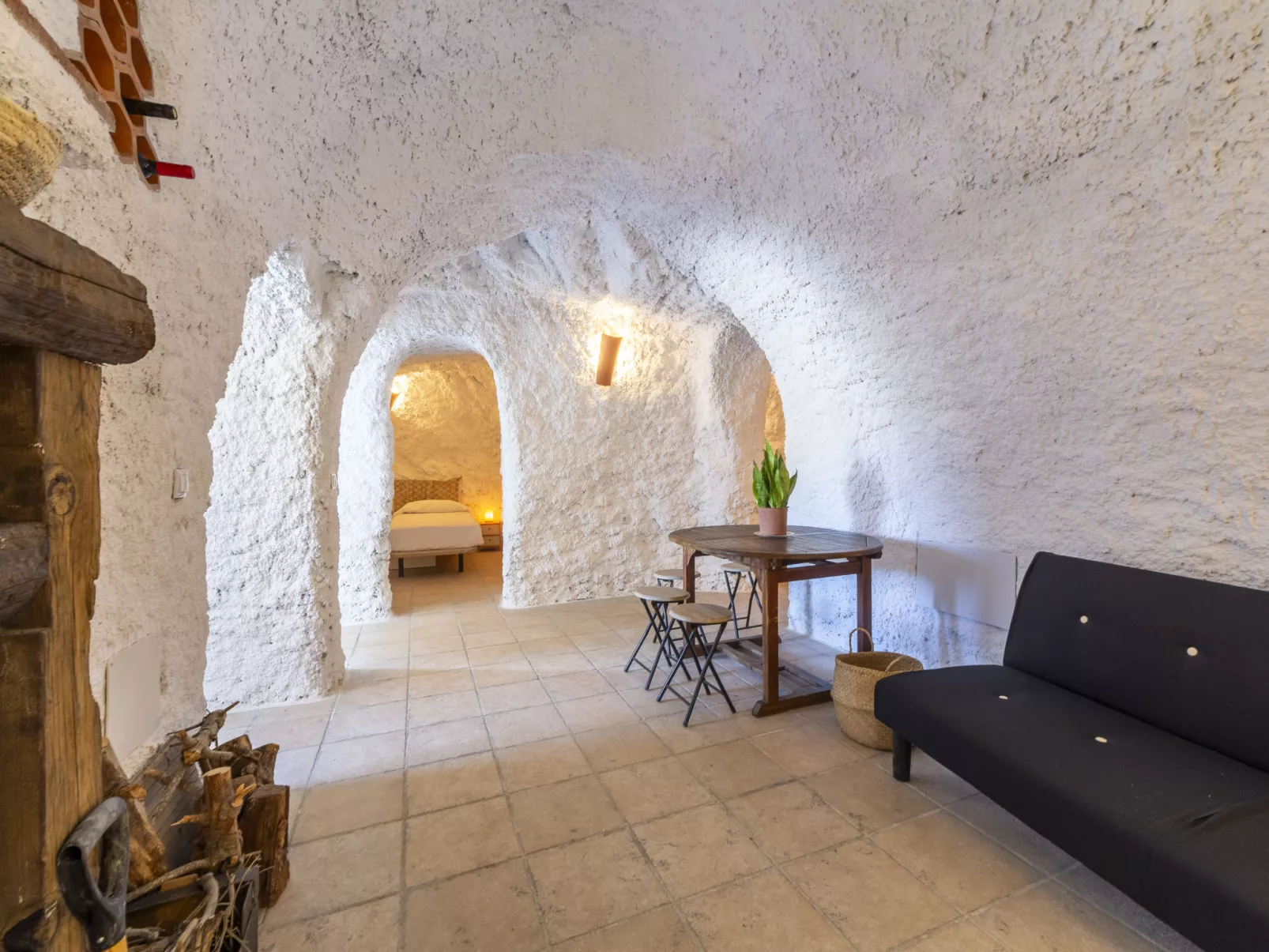 Casa Cueva Maria Zambrano-Inside