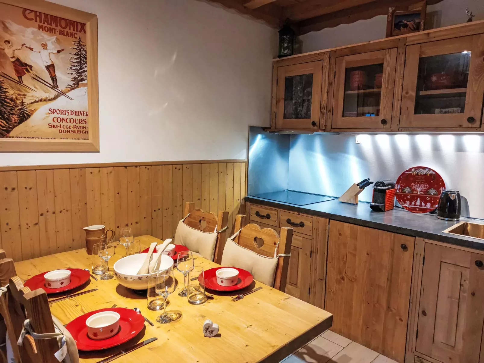 Le clos Alpin-Inside