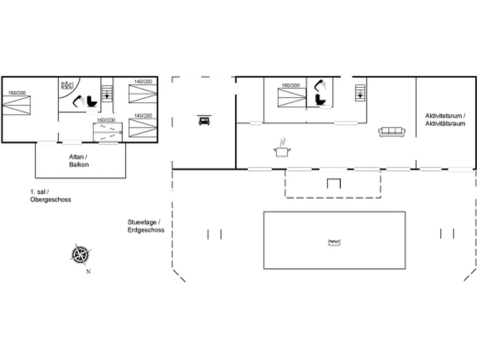 "Edgar" - 300m from the sea-Inside