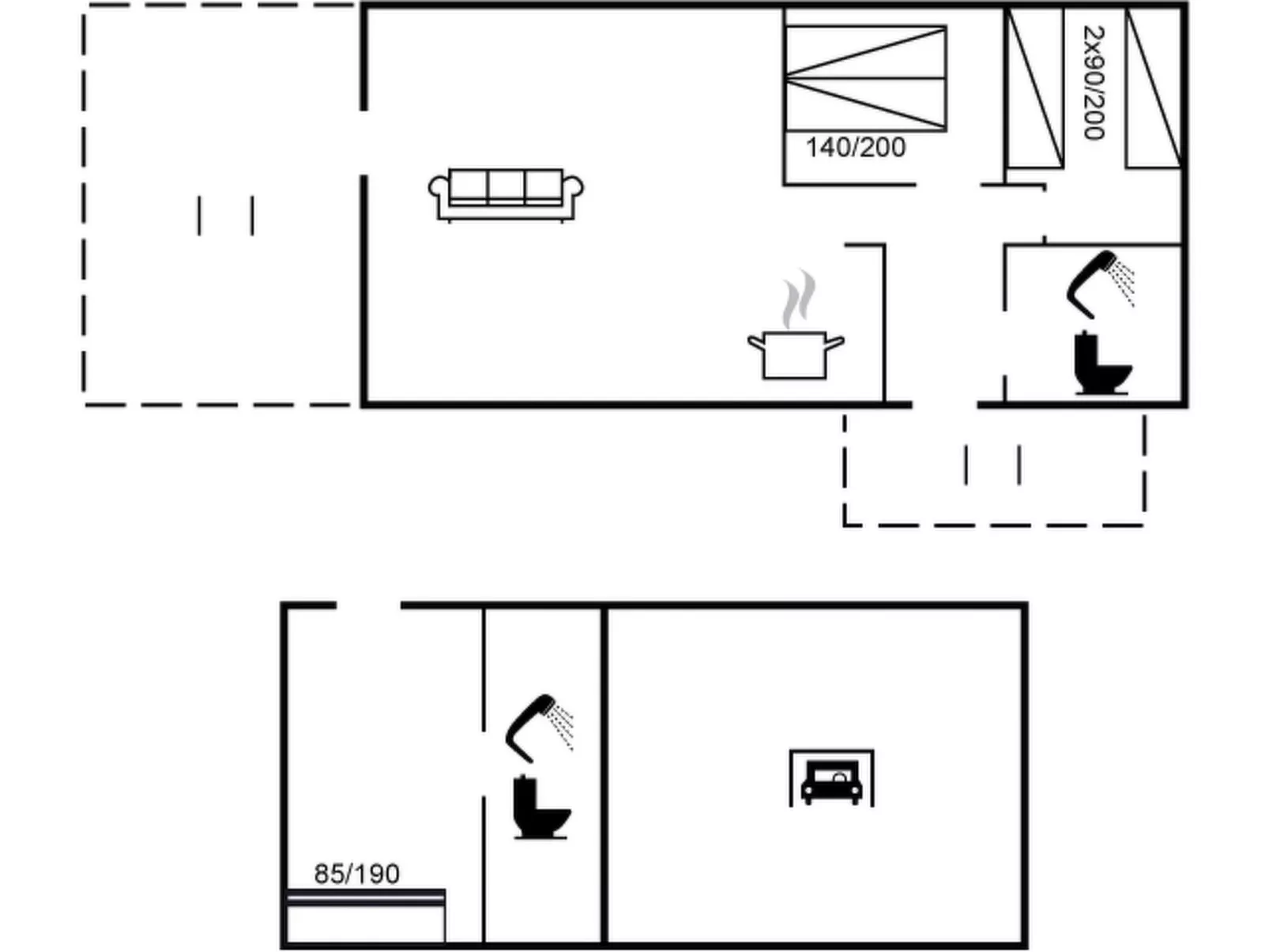 "Sannie" - 500m from the sea-Inside
