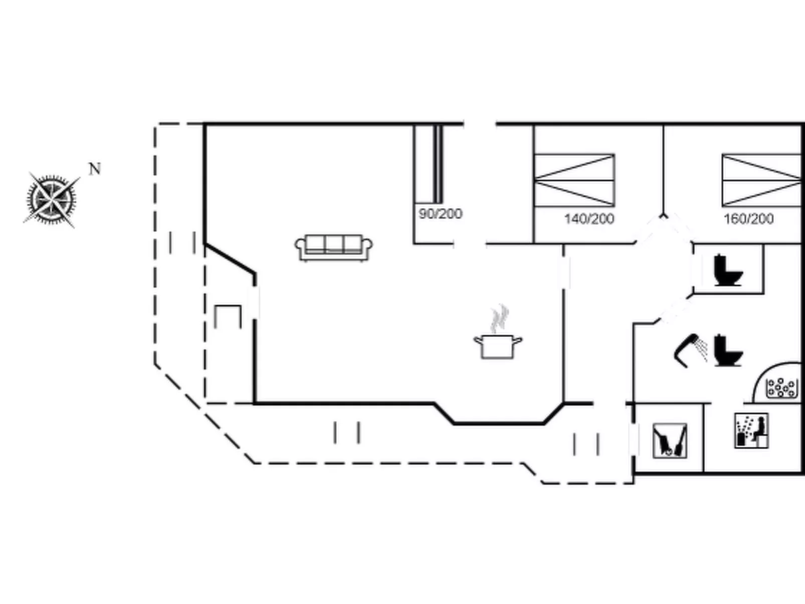 "Sella" - 200m from the sea-Inside