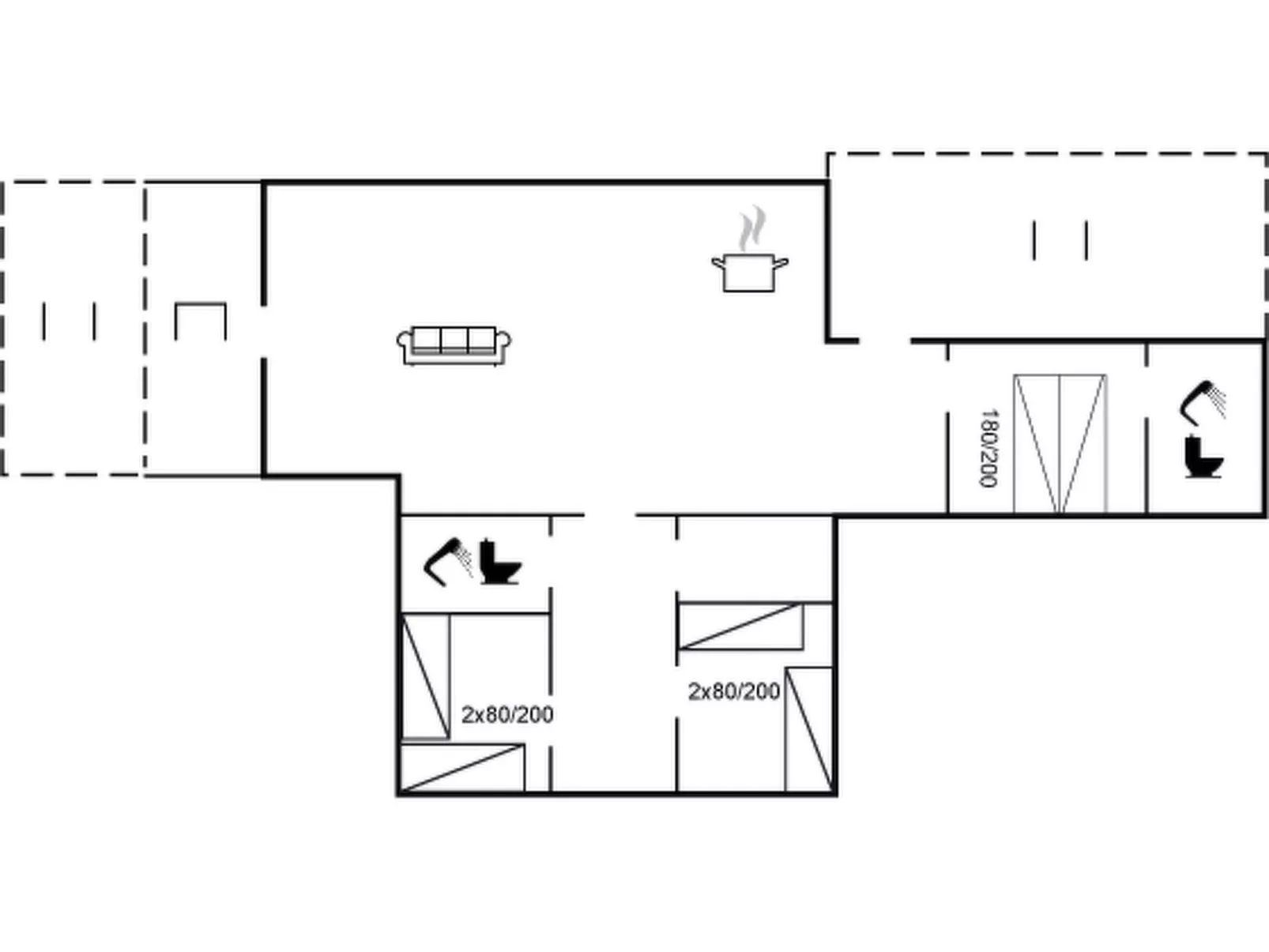 "Menke" - 150m from the sea-Inside