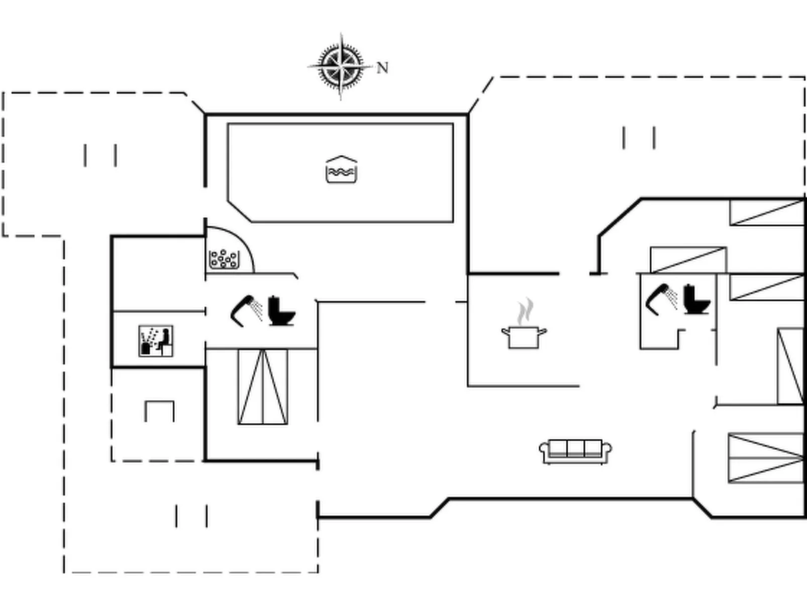 "Estella" - 900m from the sea-Inside