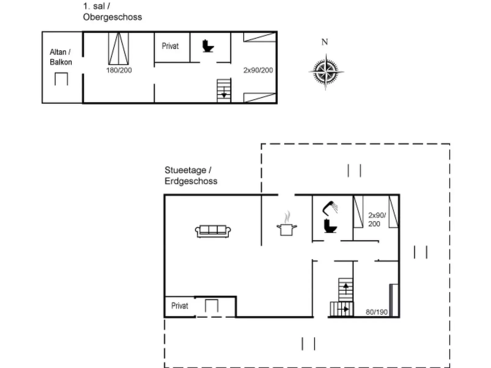 "Kersta" - 3.3km from the sea-Inside