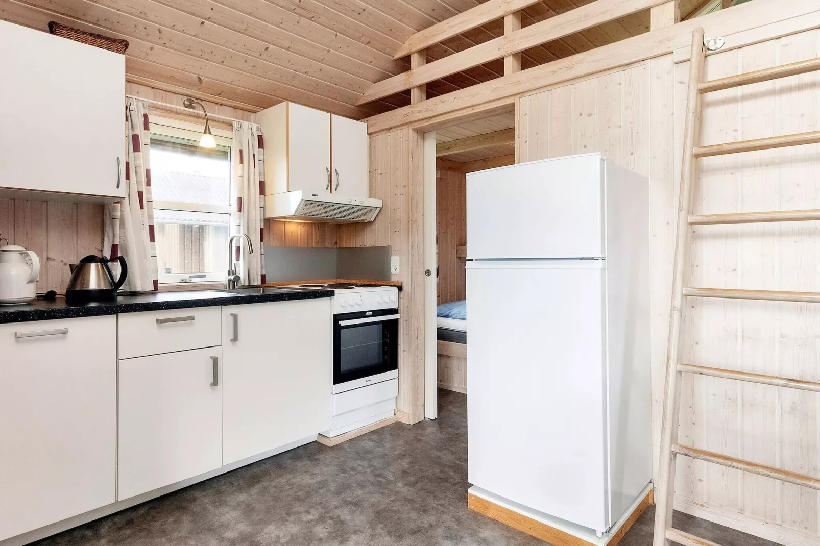 Cozy camping cabin in Lokken-Indoor