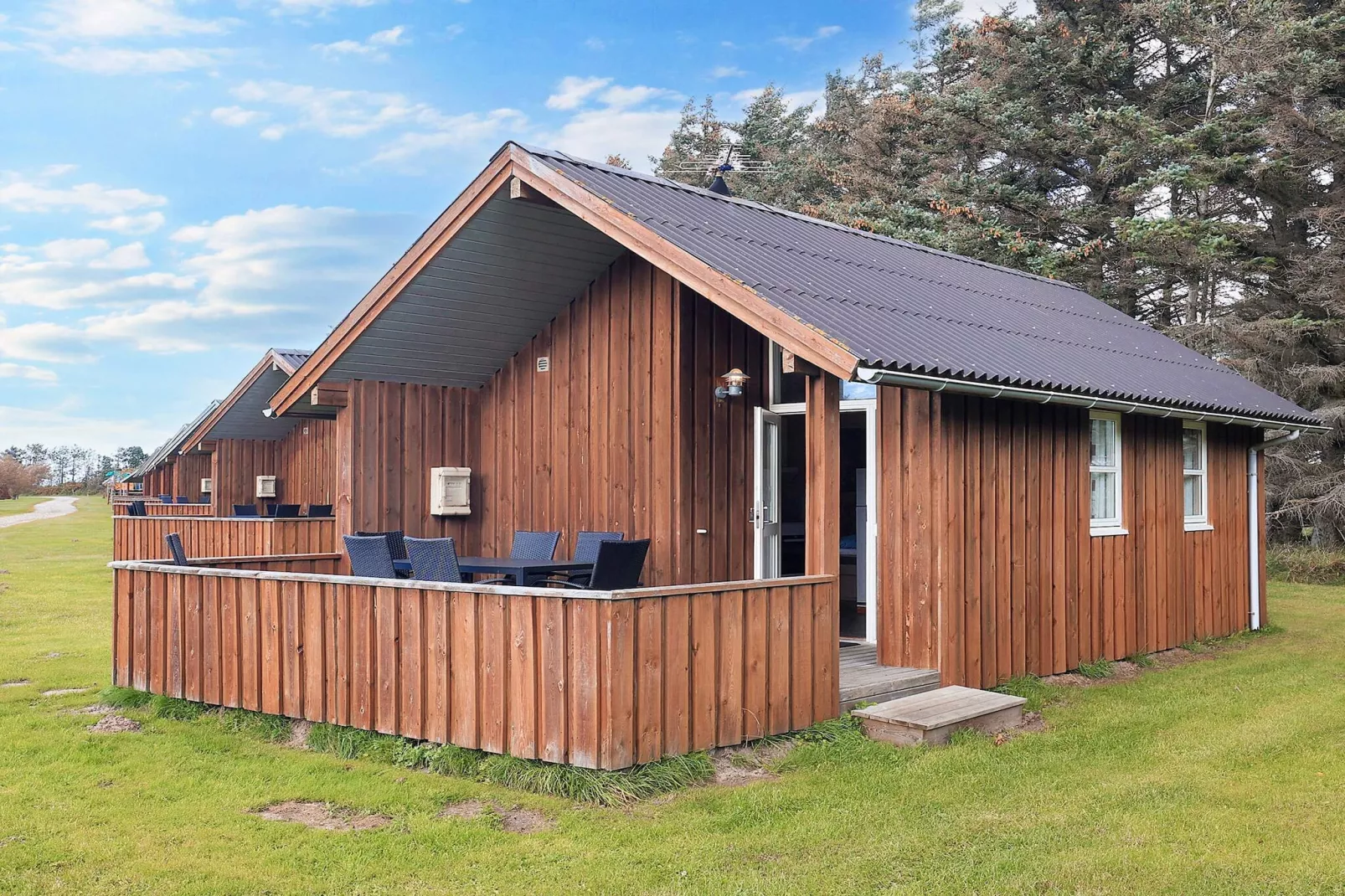 Cabin in camping resort with activities-Outdoor