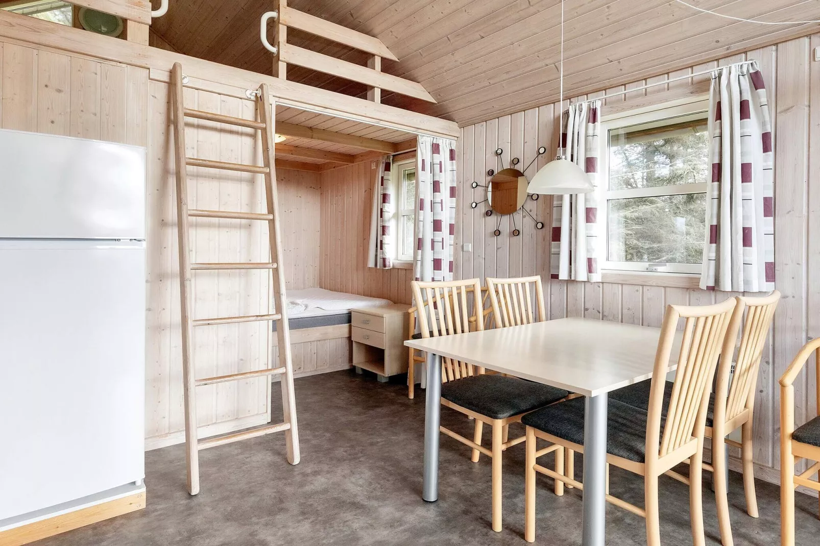 Cabin in camping resort with activities-Indoor